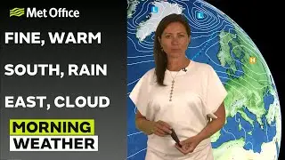 06/09/24 – Dry and warm for many – Morning Weather Forecast UK – Met Office Weather