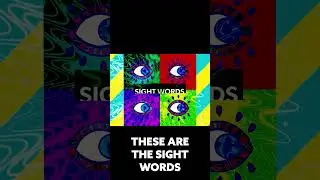 SIGHT WORDS Song for YOUNG LEARNERS! (3 Letter Sight Words in English)