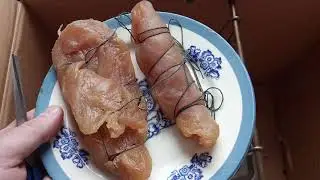 Dry-cured chicken breast - fillet, smoked.