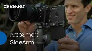 Benro ArcaSmart SideArm | Camera & Phone Clamp for Photography, Live Streaming & Content Creation