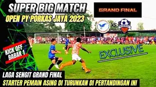 GRAND FINAL OPEN PY PORKAS JAYA|PORKAS JAYA VS KBRC#porkasjaya#turnamen#sepakbolaindonesia