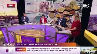 L'Euro est au plus bas depuis 2002 face au dollar.