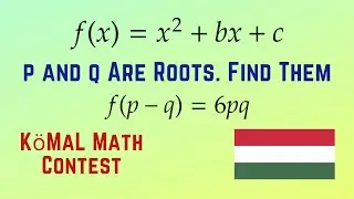 Problem B KöMaL Math Contest 2019 | Junior Math Olympiad Training