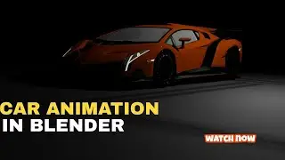 car animation | blender | RENDER 3D |