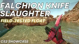 Falchion Knife Slaughter (Field-Tested) | CS2 Skin Showcase #968