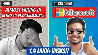How I learned DSA and Cracked Microsoft? 🤔 | My Coding Journey! 🔥 | DSA & Development Resources! 💯🔥