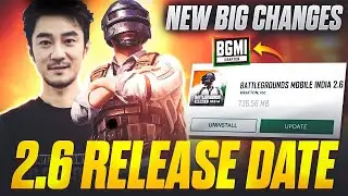 Bgmi 2.6 Update Today or Not ? Bgmi 2.6 update Download 🤯Bgmi Update hint😍 BGMI 2.6 Update