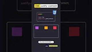 CSS Justify Content. 