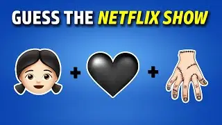 Guess the Netflix Show by the Emojis. | Wednesday, Money Heist, Lucifer, Cobra kai