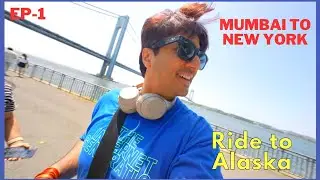 EP - 01 | MUMBAI TO NEW YORK BY AIR INDIA | IMMIGRATION WALA SHOCK HOGAYA ALASKA KA PLANNING SUNKE