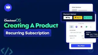 Creating A Product: Recurring Subscriptions