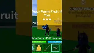 Your Perm Fruit If U... #roblox #bloxfruits #gaming #onepiece #viral #trending #trendingshorts