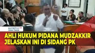 [Full] Keterangan Ahli Hukum Pidana Mudzakkir di Sidang PK Terpidana Kasus Vina Cirebon