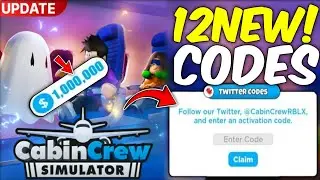 ⚠️NOVEMBER!! CODES ⚠️ ALL WORKING CODES FOR CABIN CREW SIMULATOR IN  2024!ROBLOX CABIN CREW CODE