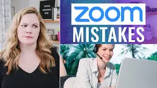 Stop doing THAT on your Zoom calls (My Zoom Tips!)