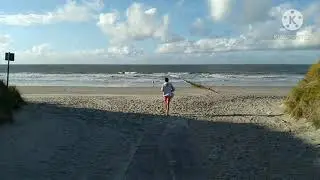 Nordsee, Norderney, Wattenmeer. Северное море, Нордернай