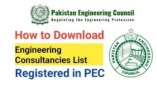 Engineering Consultancies List Registered in PEC [ PEC Engineering Consultancy | PEC Registration