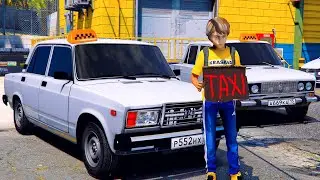 ОПЕРСКАЯ ЕЗДА В GTA 5 - ОПЕРСКОЕ ТАКСИ НА СЕМЕРКЕ! СУЕТА ПО ГОРОДУ С ПАССАЖИРАМИ! 🌊ВОТЕР