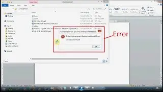Server Execution Failed While Accessing Windows Media Player File [SOLVED]