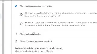 How to Disable Cookies on Google Chrome Browser (Laptop/Desktop)