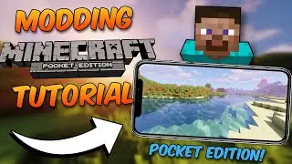 How to MOD Minecraft POCKET EDITION (Shaders/Texture Packs/Mods) | Tutorial