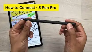 How to Connect Samsung S Pen Pro With Tablet