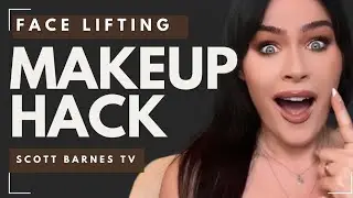 I Tried a Face Lifting Makeup Hack !!