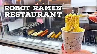 Robot Makes Gourmet Ramen Noodles in Tokyo Japan