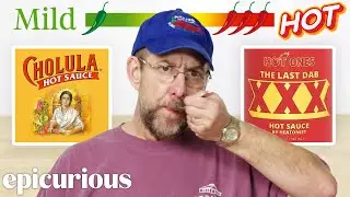 'Pepper X' Creator Ed Currie Tries 32 Hot Sauces | Epicurious