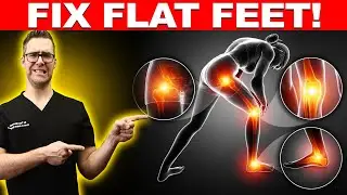 Reverse Flat Feet & Overpronation FAST [FIX Knee, Hip & Back Pain]