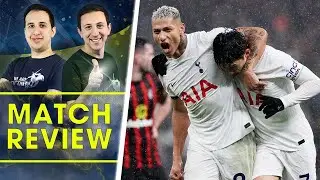 Spurs Edge Past In-Form Bournemouth! Tottenham 3 - 1 Bournemouth Ft. @barnabyslater_  [MATCH REVIEW]