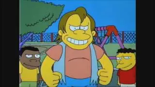 Bart Vs Nelson Muntz - The Simpsons