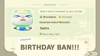 This Only Happens If You Create a Second Player on Sasha's Birthday in ACNH