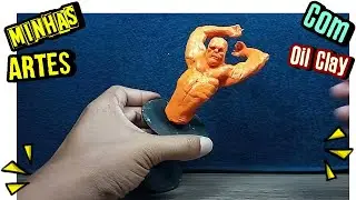 esboço de treino com plastilina laranja - Minhas Artes HD