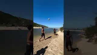 Epic volley in Brazil