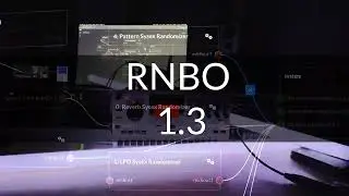 RNBO 1.3 Web-Editor & Sysex Raw MIDI (patch share)