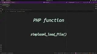 Mastering XML Parsing in PHP with simplexml_load_file!