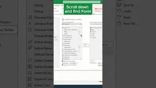 Data Entry Form in Excel 📋 