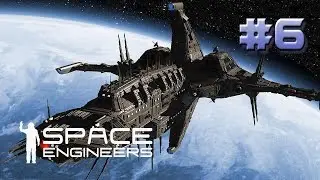 МЕГА КОРАБЛЬ🔶SPACE ENGINEERS #6🔶 СБОРКА В РАЗГАРЕ!!!!!!
