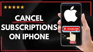 ✅ How to CANCEL SUBSCRIPTIONS ON IPHONE - FULL UPDATED GUIDE 🚀✨😱✅