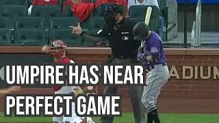 Umpire has near perfect game behind the plate, a breakdown