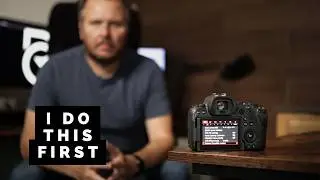 Do this first with your new camera - Camera Set Up