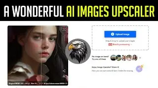 World No. 01 AI Images Upscaler 2024 🥰🎁 || BaQi sabko bhool jao .. 😅 | How to upscale ai images 2024