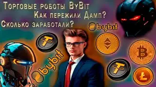 ТОРГОВЫЕ РОБОТЫ ByBit. КАК ПЕРЕЖИЛИ ДАМП? СКОЛЬКО ЗАРАБОТАЛИ?