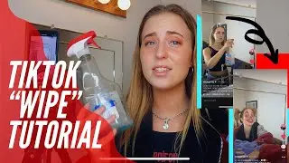 TIKTOK Wipe Challenge Tutorial // ReaganXO