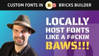 Custom Fonts in Bricks Builder don't get hassle-free'er than Webfont Loader.