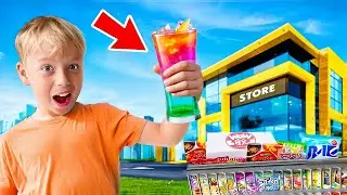 I Visited World's COOLEST GROCERY STORE (CHALLENGE)