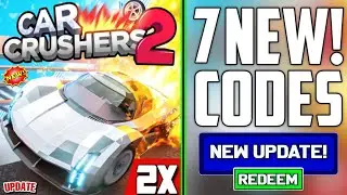 ALL NEW!✅CAR CRUSHERS 2 ROBLOX CODES 2024 - CAR CRUSHERS 2 CODES 2024