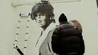 Blade Of The Immortal Mural time-lapse by Panda at GraffitiArtist.com