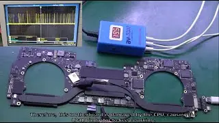 How to use oscilloscope to detect bad CPU